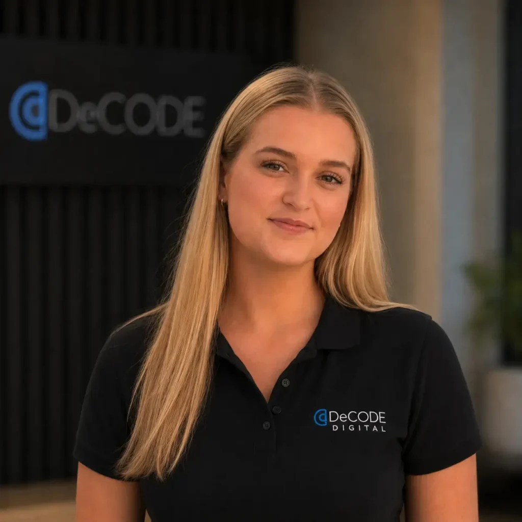 Anna Sadgrove from DeCODE Digital